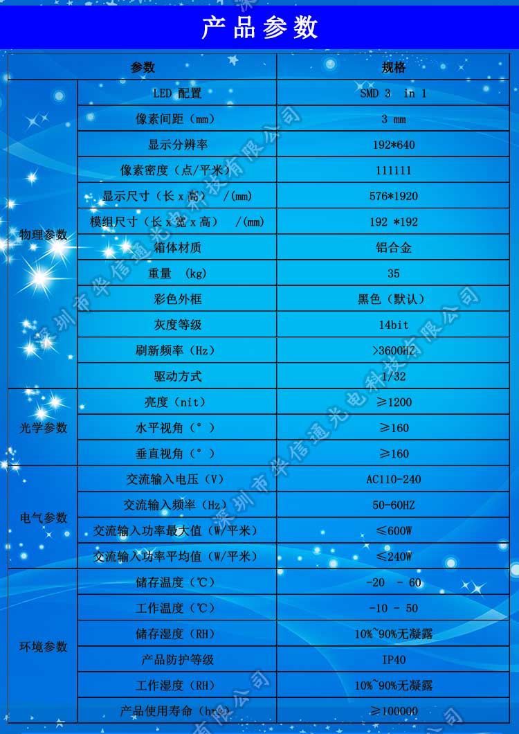 P3室内高清电子海报镜子易拉宝LED广告机参数
